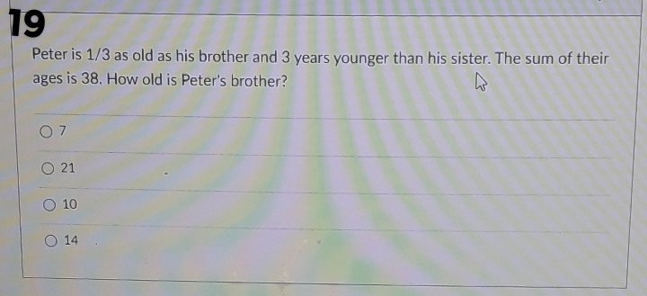 13 The sum of squares of two consecutive odd