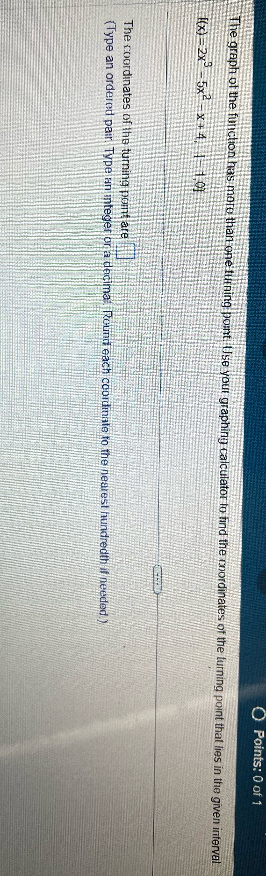 Solve this with instructions carefully O Points: