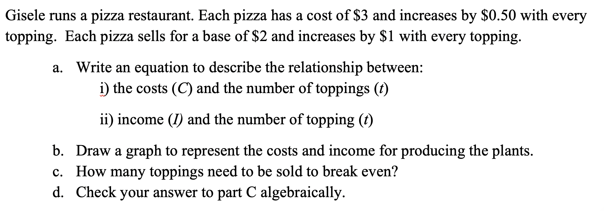 There is a budgeting issue Within a car racing