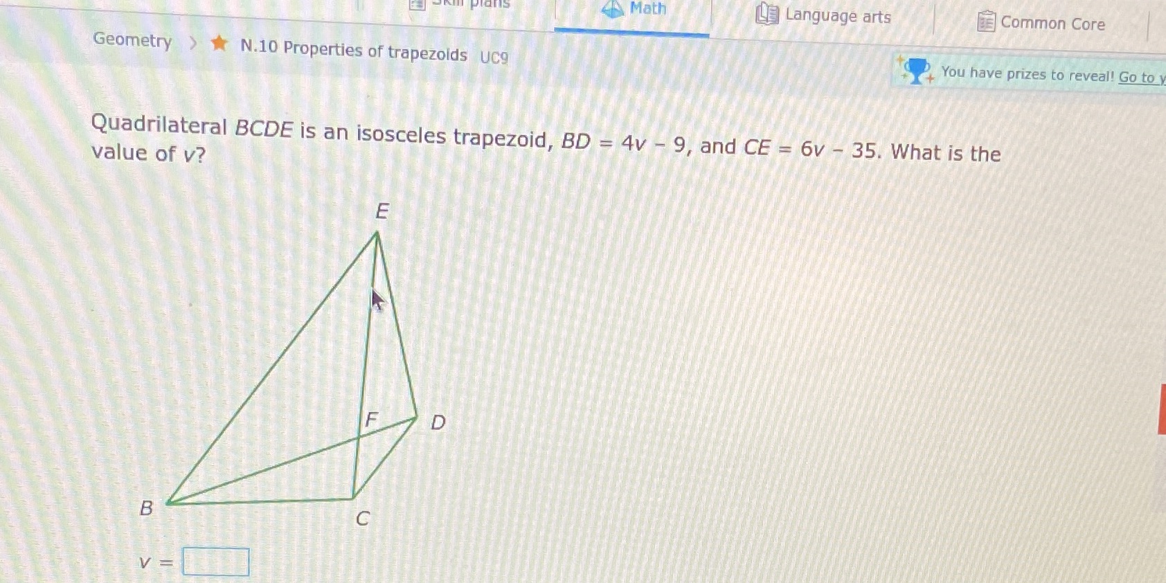 fans Math LE Language arts Common Core Geometry  style=