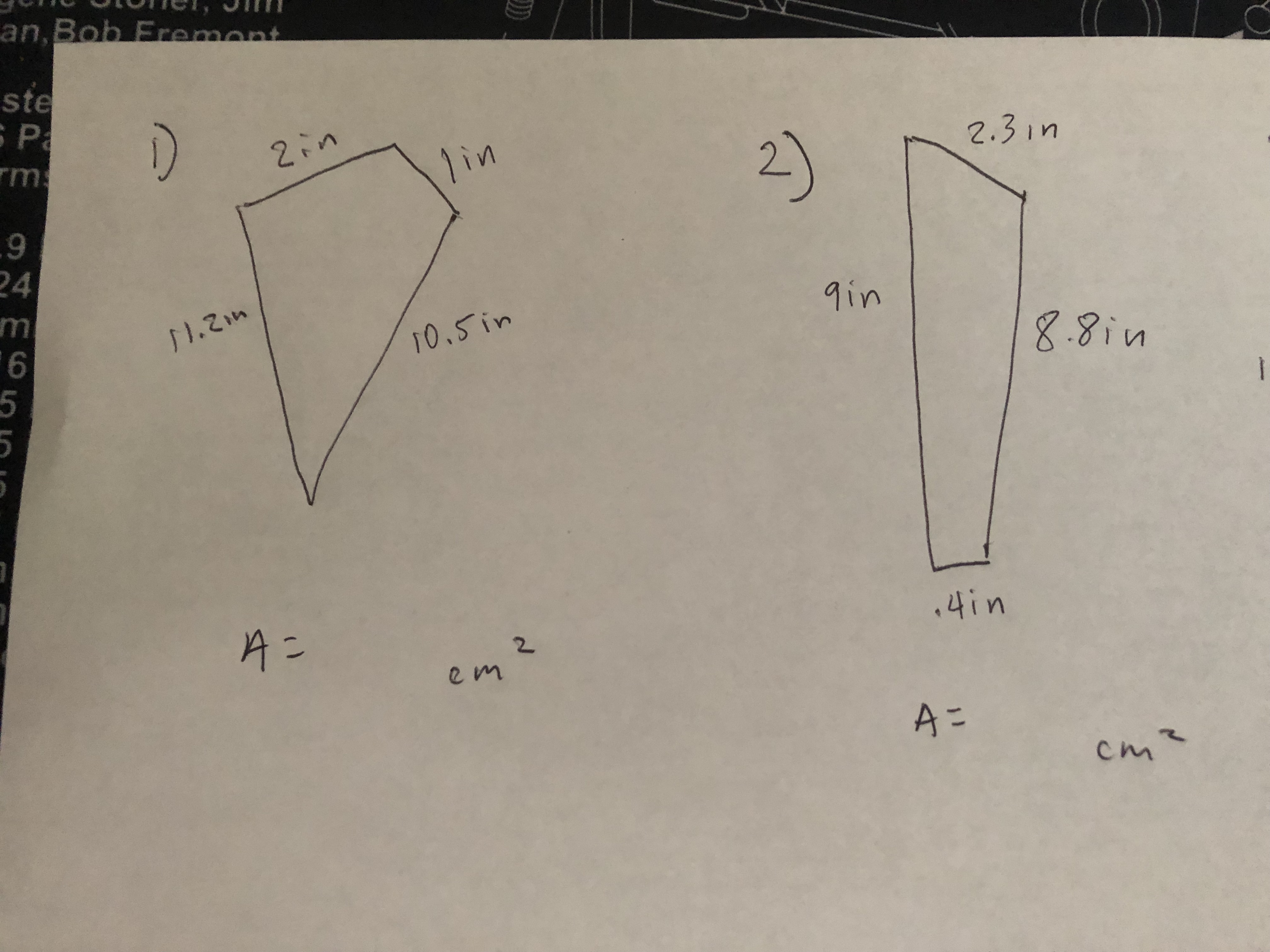 an, Bo ste E 2 in lin 2. 3 in 10.5 in gin 8. 8 in
