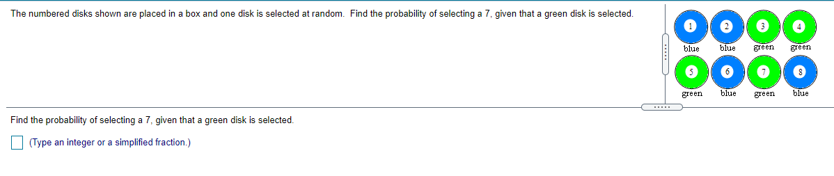 Probability question help please. The numbered