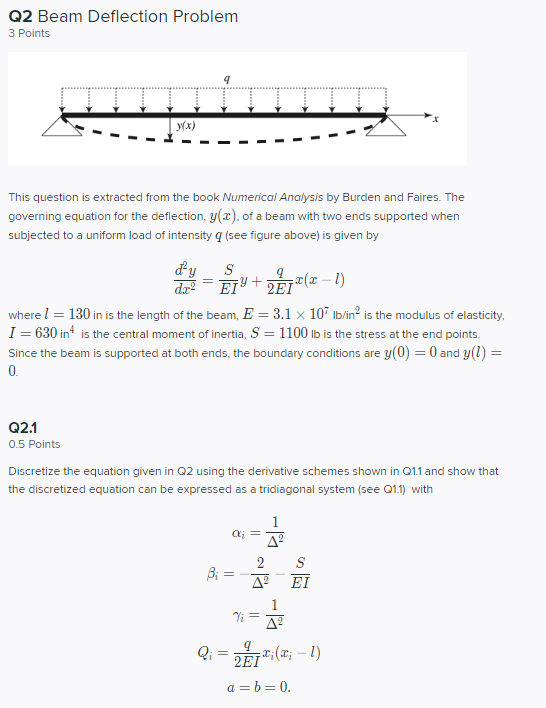 Q1.1 1 Point As shown in lectures, the derivative