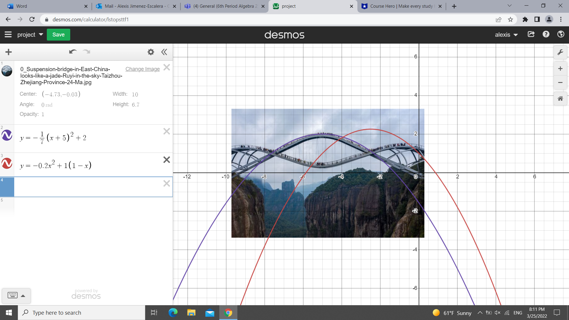 w Word * 0 Mail - Alexis Jimenez-Escalera - C X i