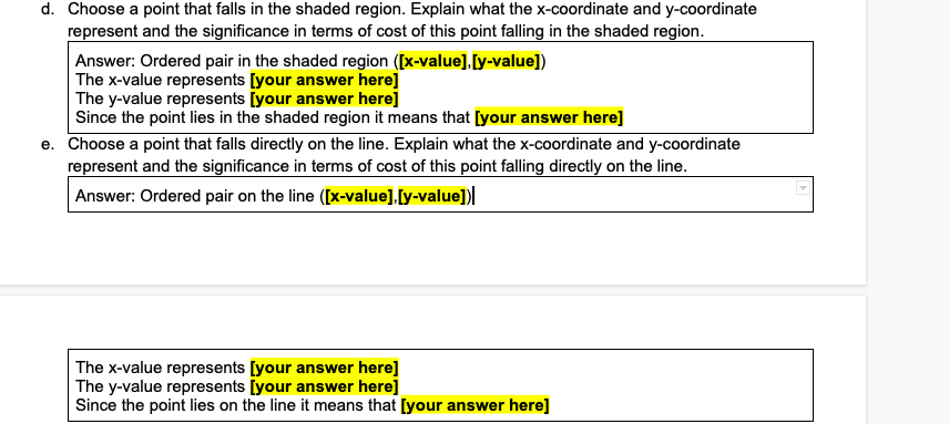 Directions: Complete each of the tasks outlined