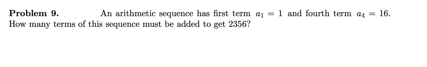 Please help with the following pre-calculus