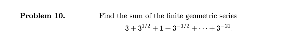 Please help with the following pre-calculus