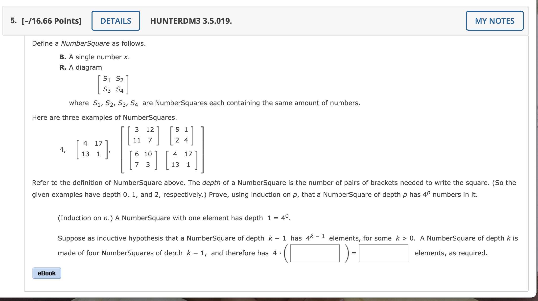 help me solve 5. [-/16.66 Points] DETAILS
