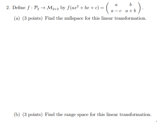 (c) (2 points) Is this transformation injective?
