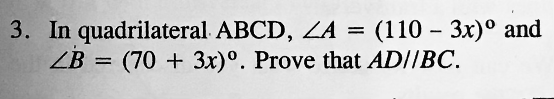 Study each figure and answer/prove what is
