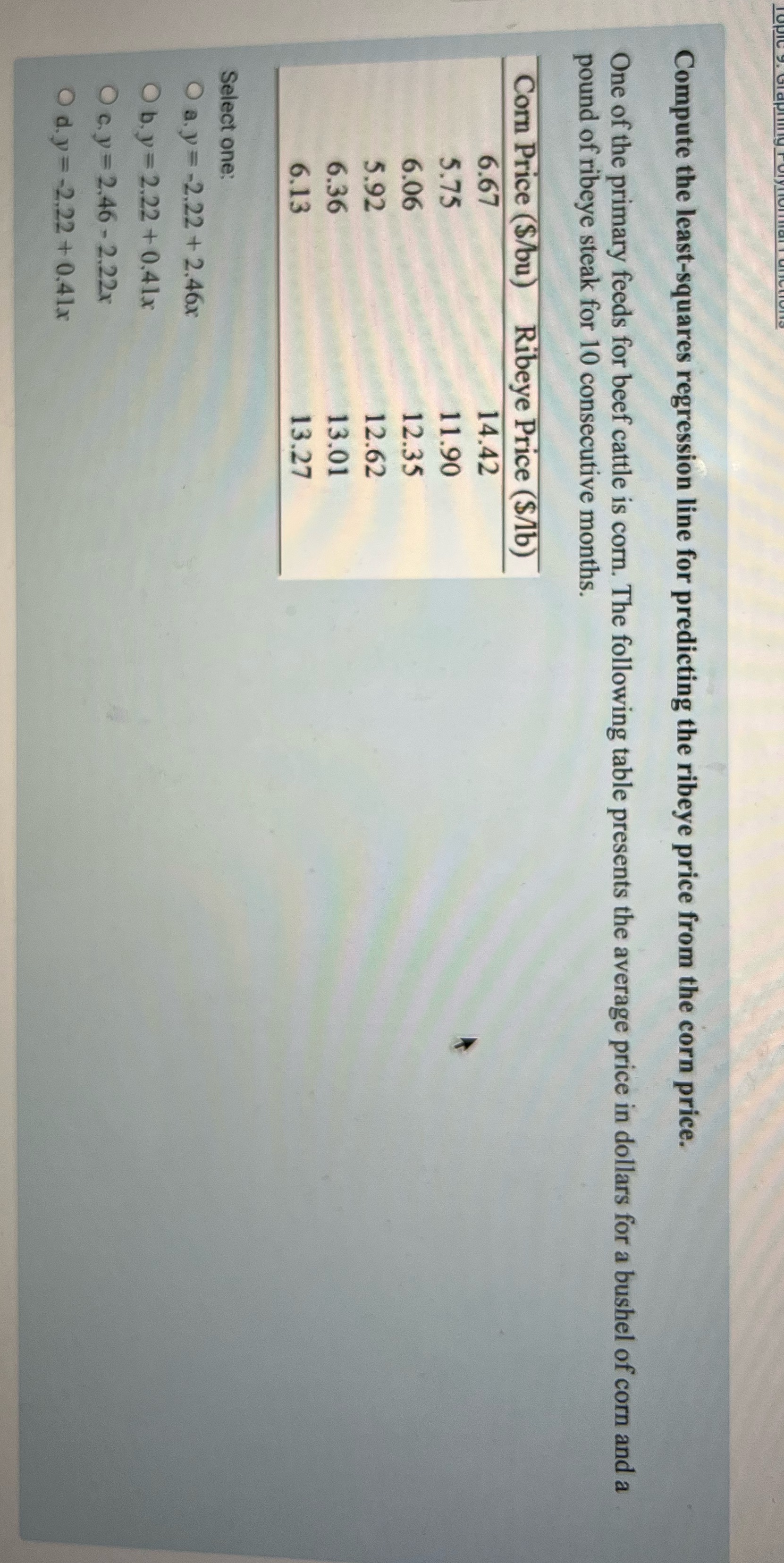 What is the correct answer? Compute the