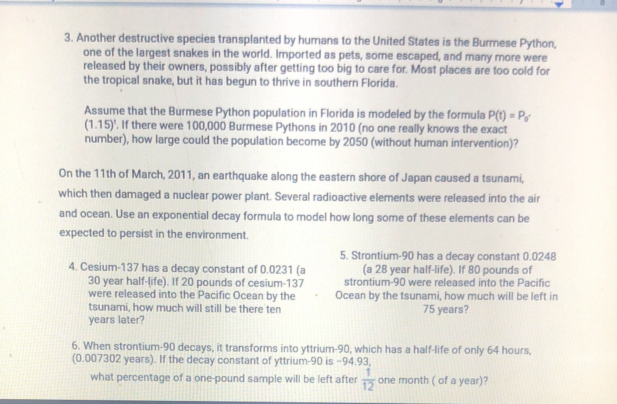 Shortly after their arrival, European began