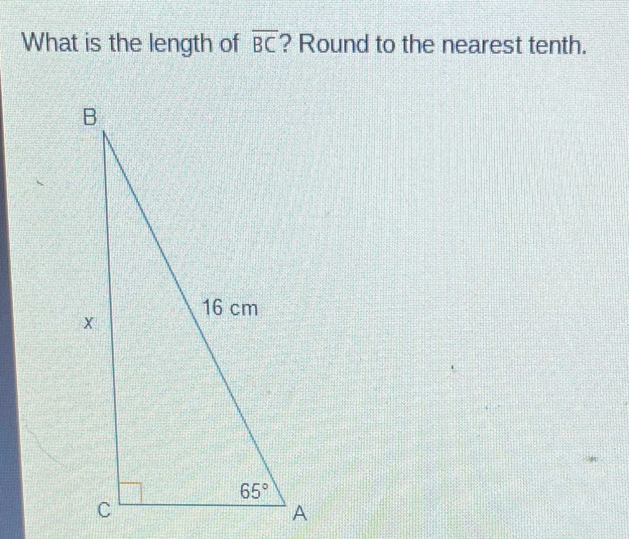 What is the length of BC? Round to the nearest