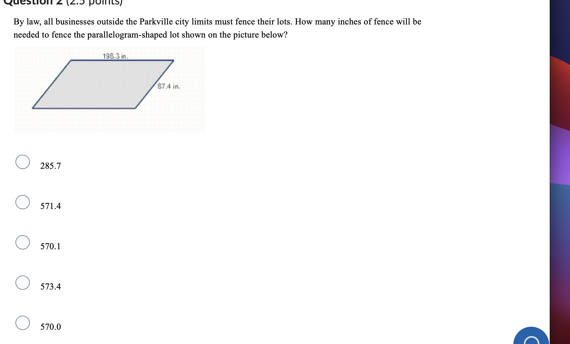lestion z 2. points) By law, all businesses
