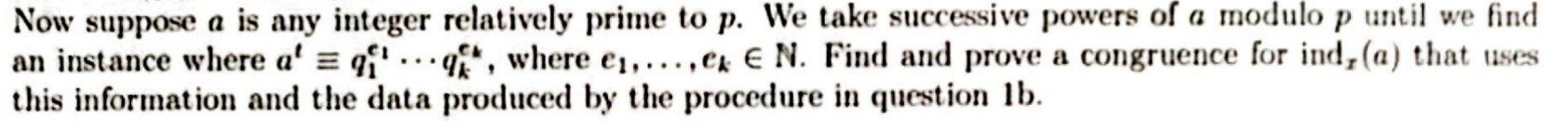 Now suppose a is any integer relatively prime to