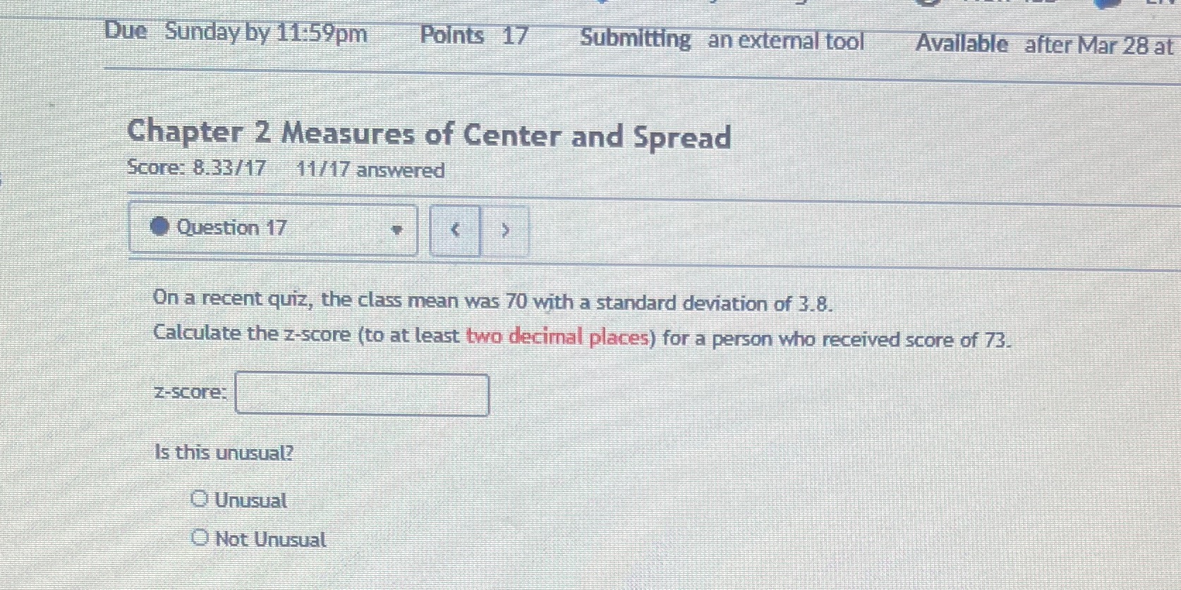 Need help solving Due Sunday by 11:59pm Points 17