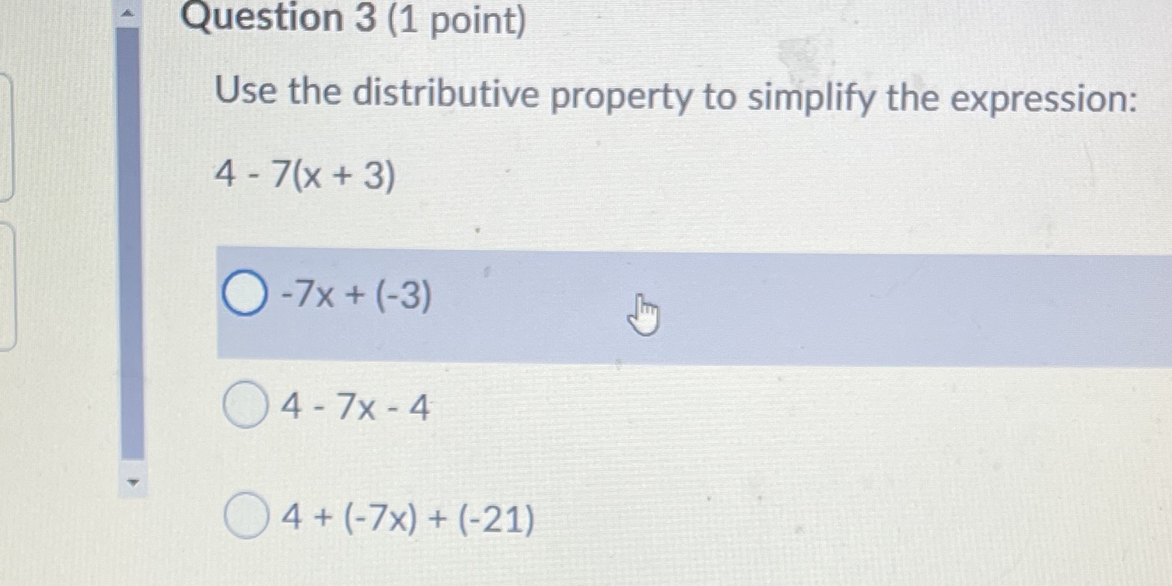 I need help with this question . I'm not sure how