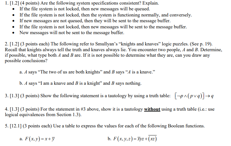 THiIS is Discrete Mathematics 1. [1.2] (4 points)