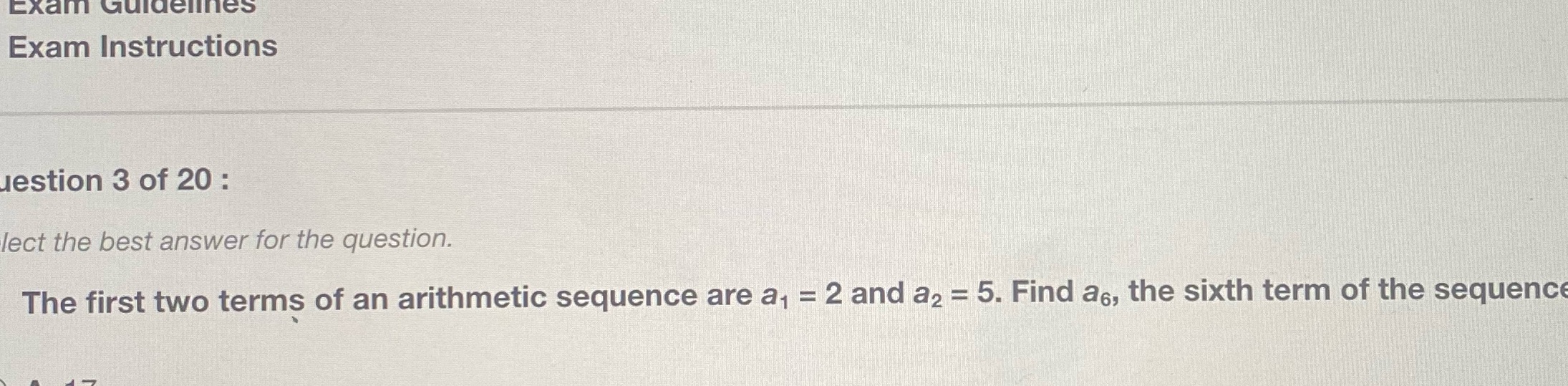 355420RR Exam Guidelines Exam Instructions