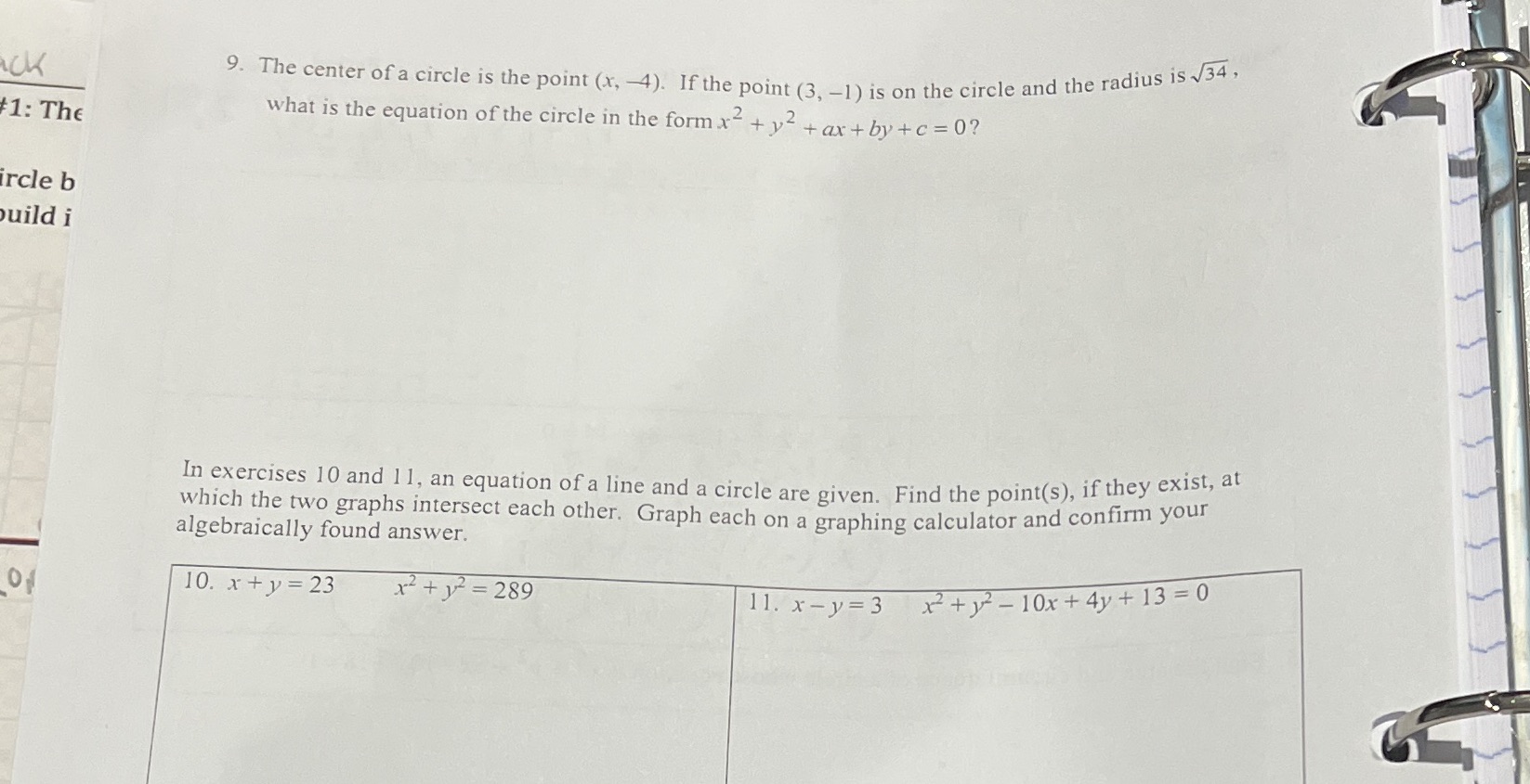 Just 9 and 10 i'm confused with. ICK 9. The
