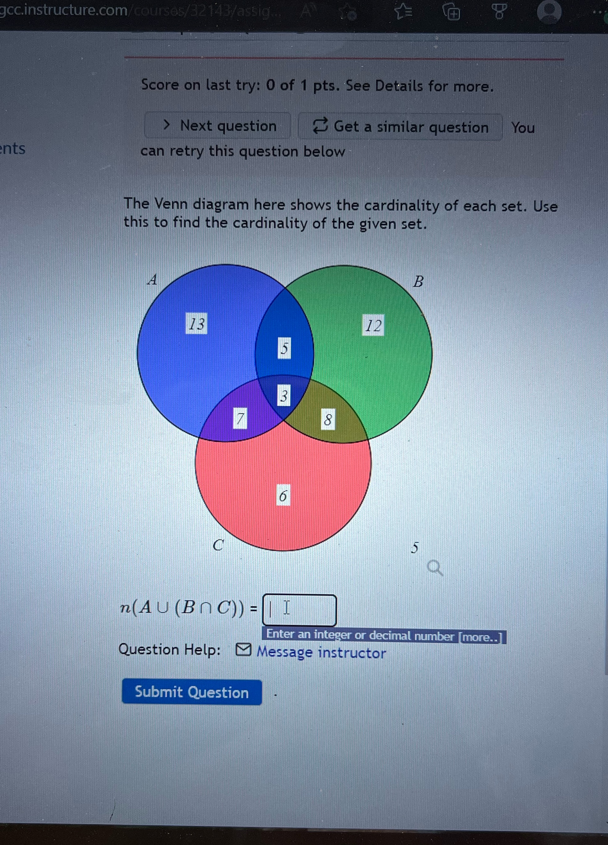 jcc.instructure.com/courses/32143yassig... Score