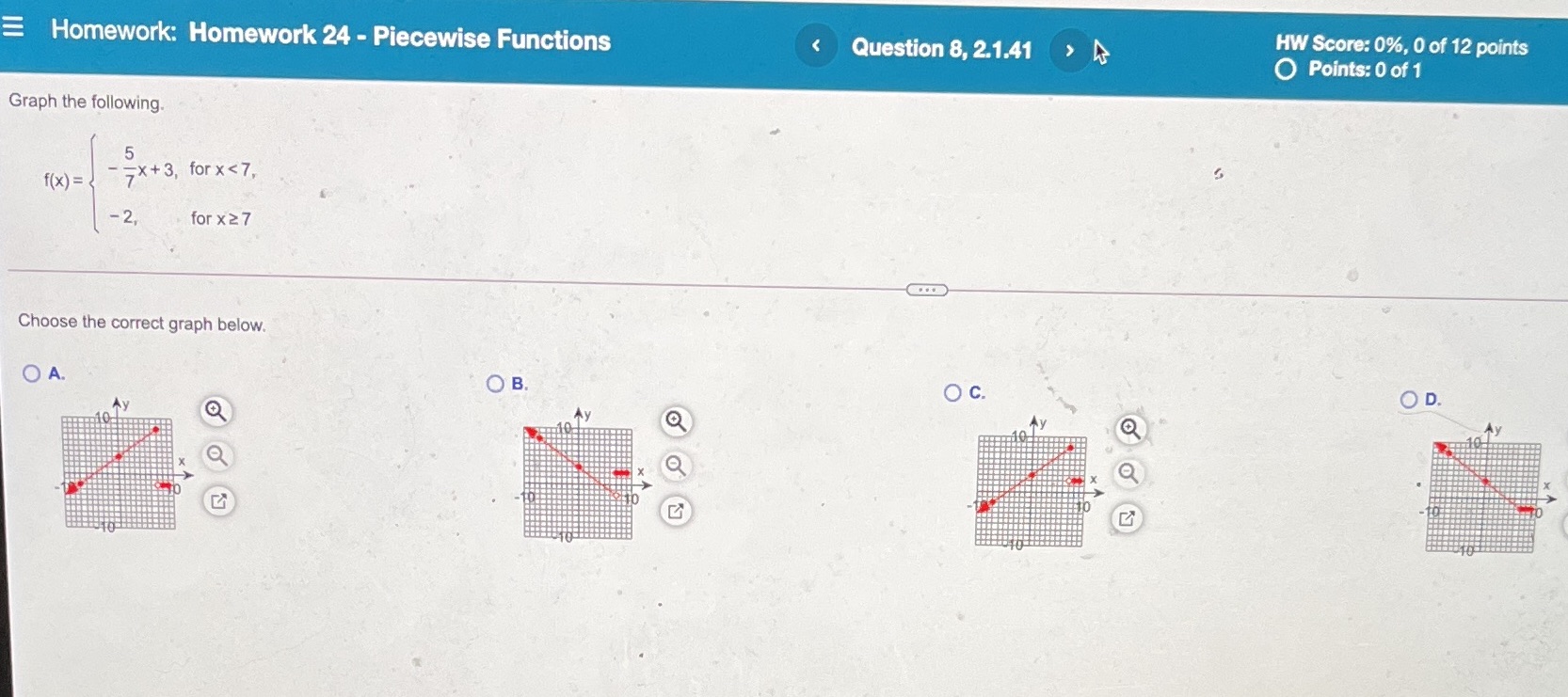 What is the awnser ? Homework: Homework 24 -