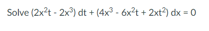 (1) DIFFERENTIAL EQUATION NEED SOLUTION PLS SOLVE