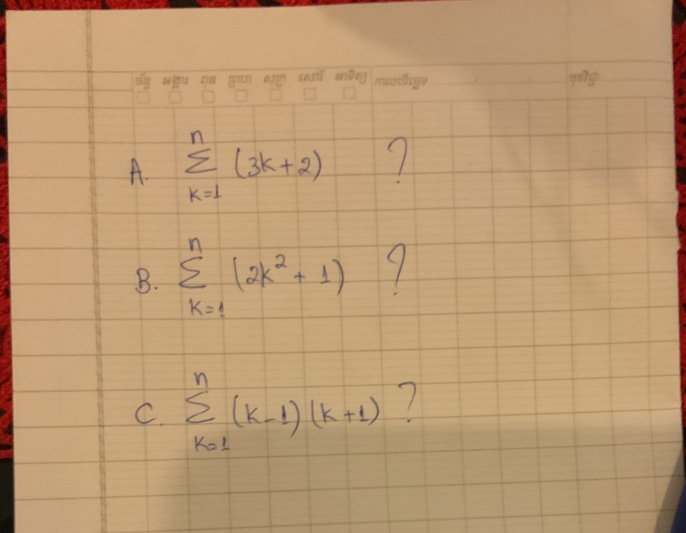 Please help me solve these problems. Thank you n