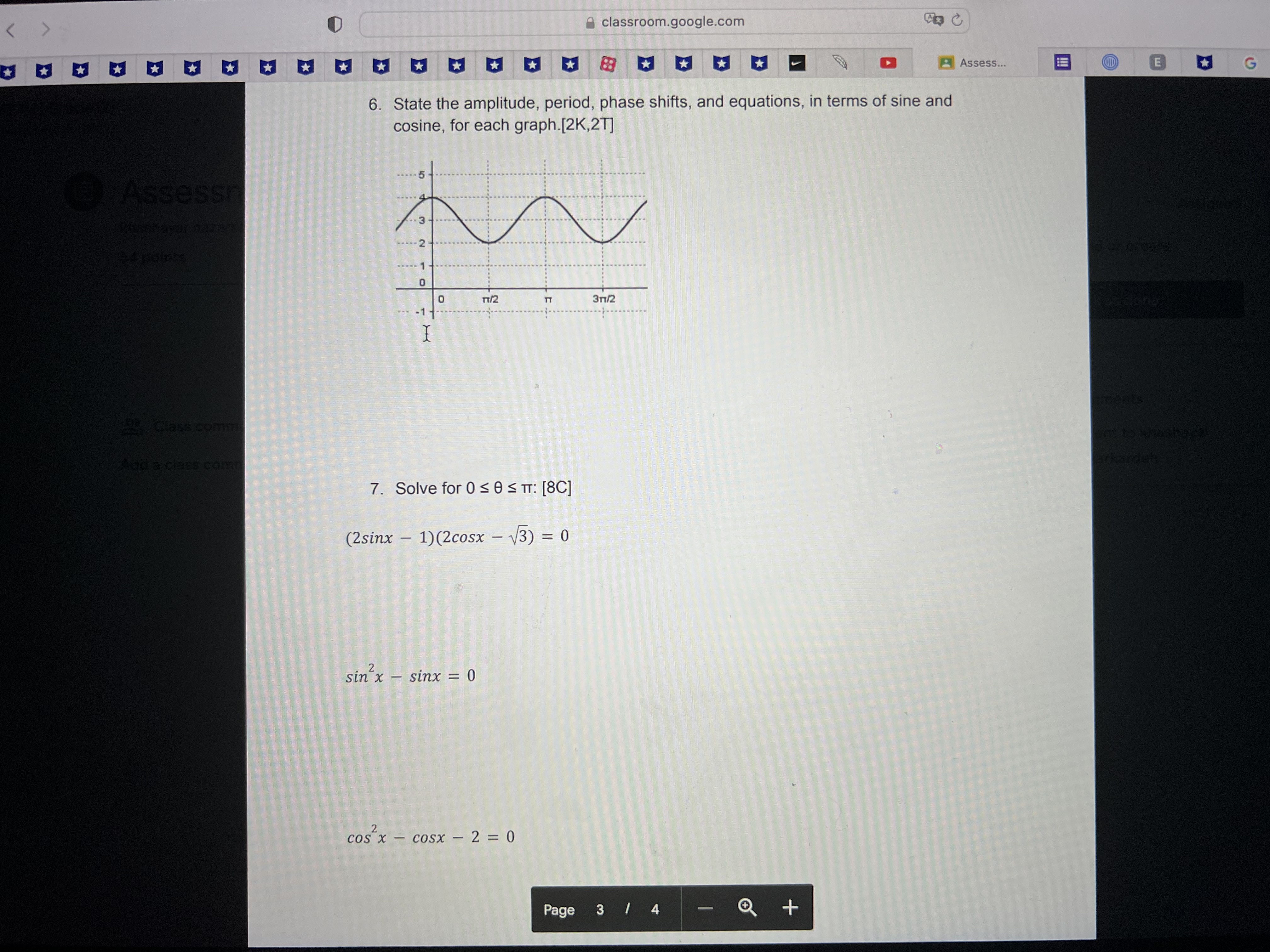 Assess... E Assessment of learning- Unit 5 of