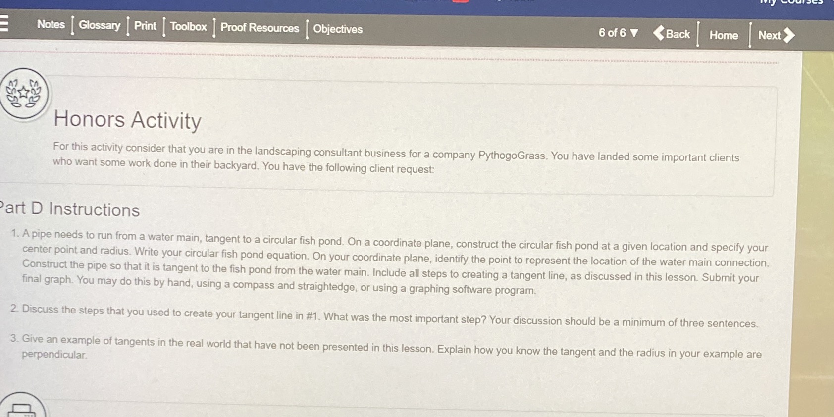 Notes Glossary | Print | Toolbox | Proof