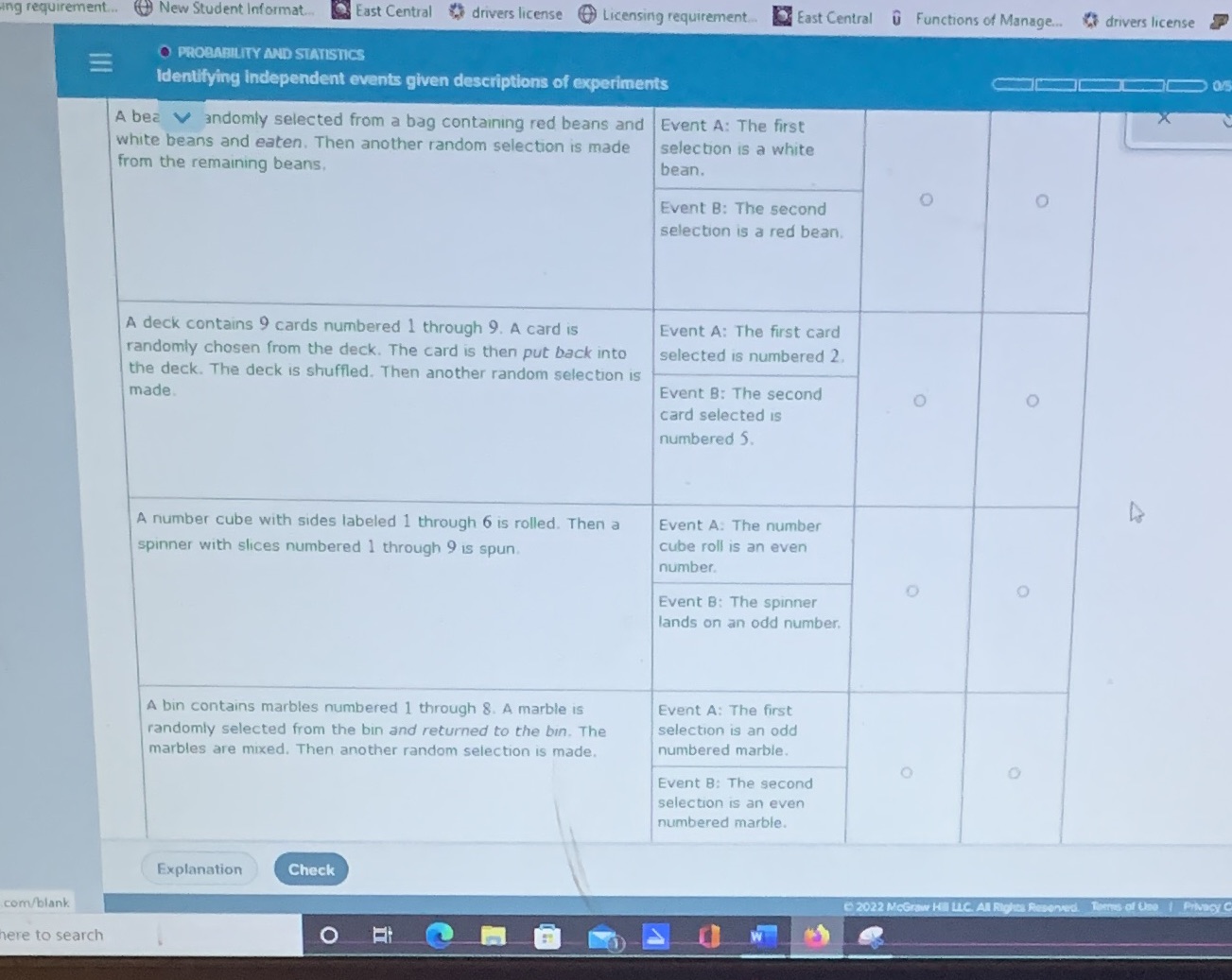 Please help. ing requirement.. New Student