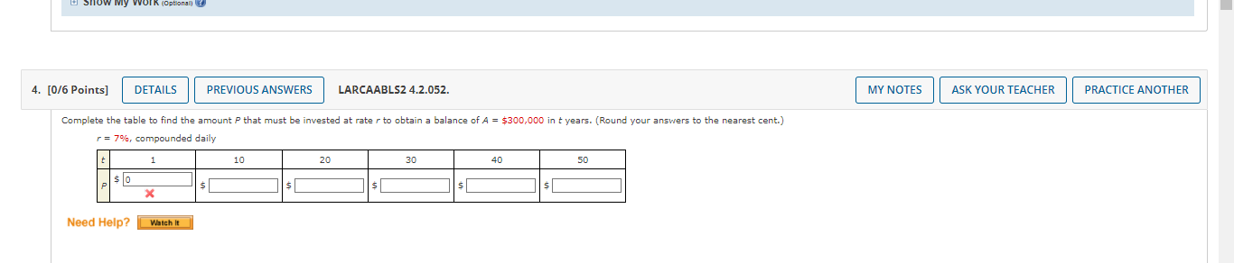 16. [-/1 Points] DETAILS LARCAABLS2 4.2.050. MY