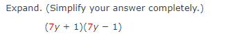 12) Solve by factoring. 12 - 64 = 63t = smaller