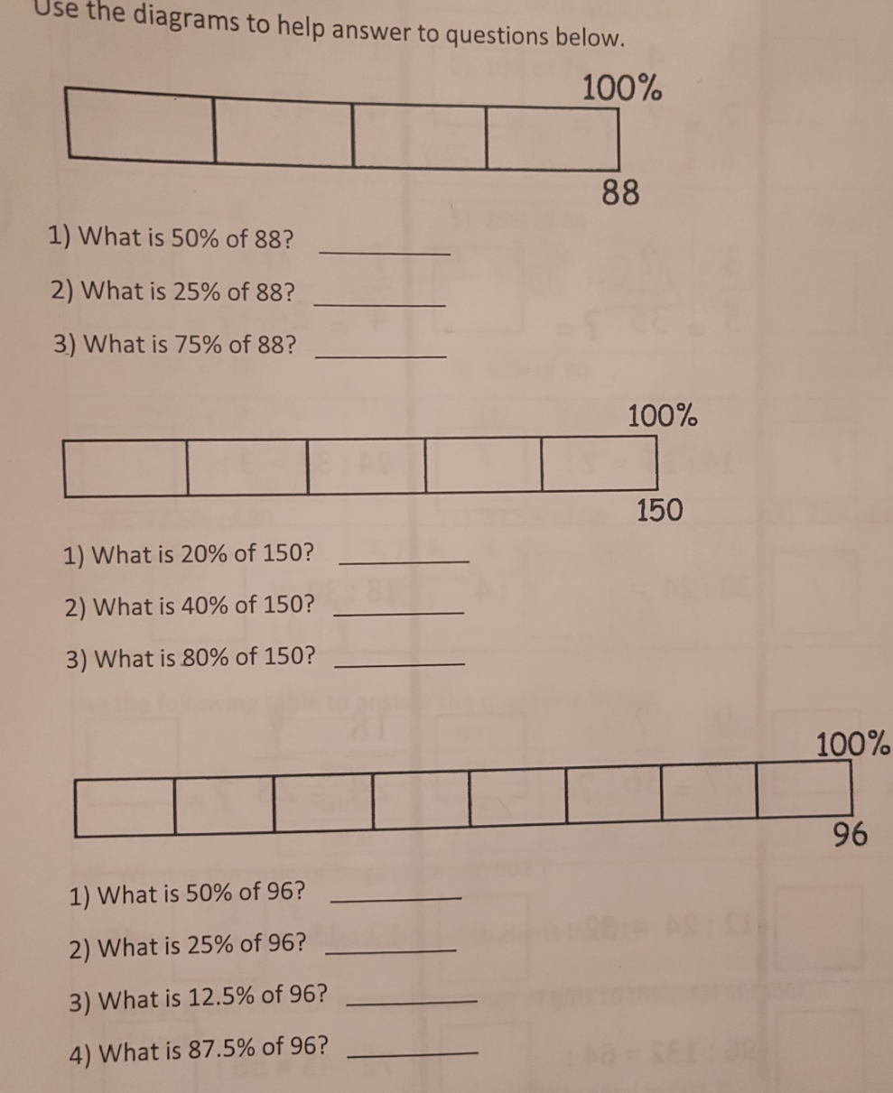 mathematics Use the diagrams to help answer to