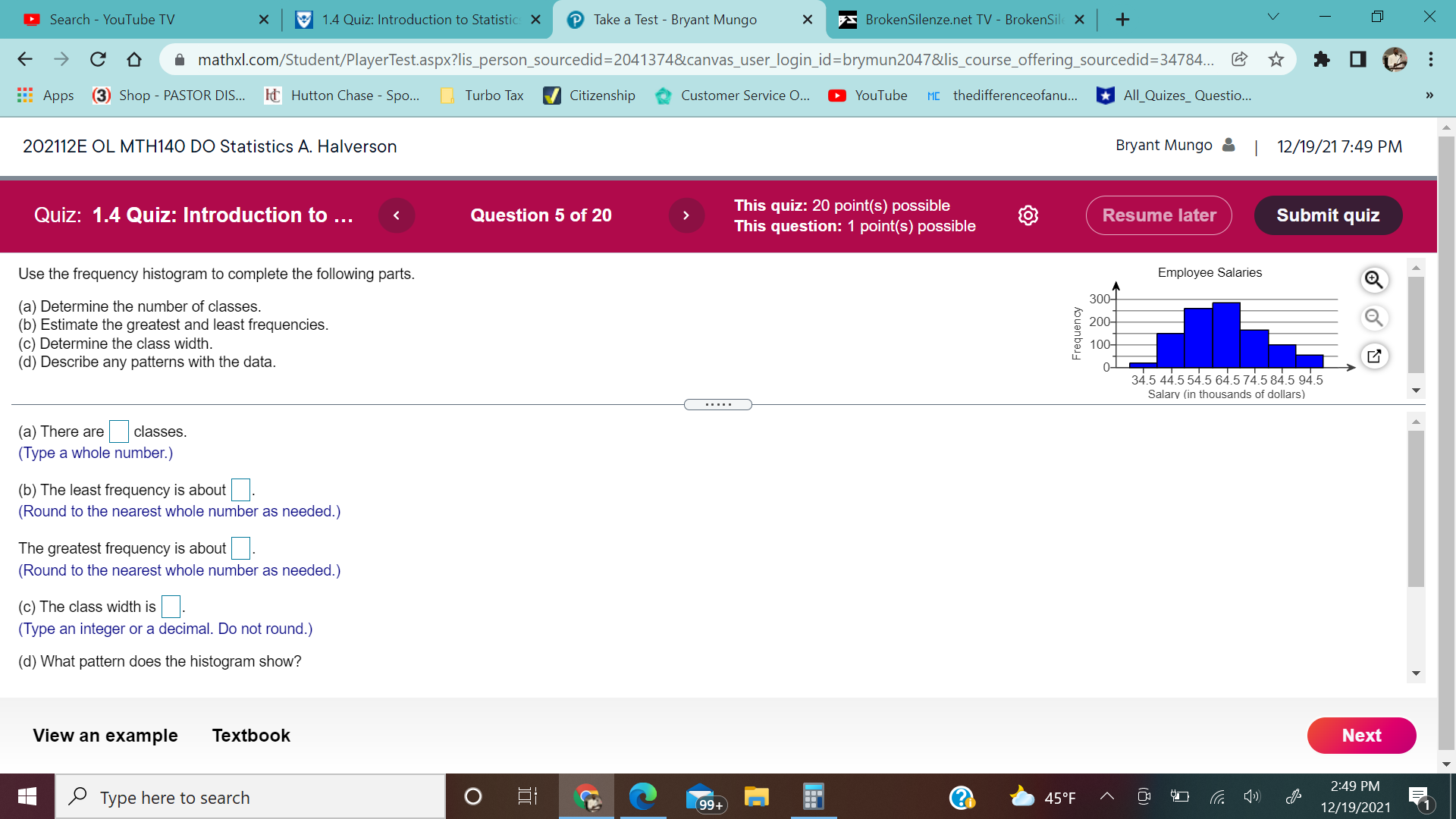 Search - YouTube TV X 1.4 Quiz: Introduction to