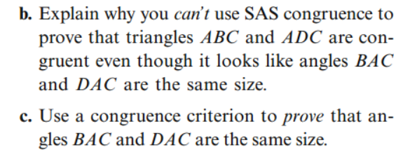 Question 1 Suppose that Ada, Bada, and Cada are