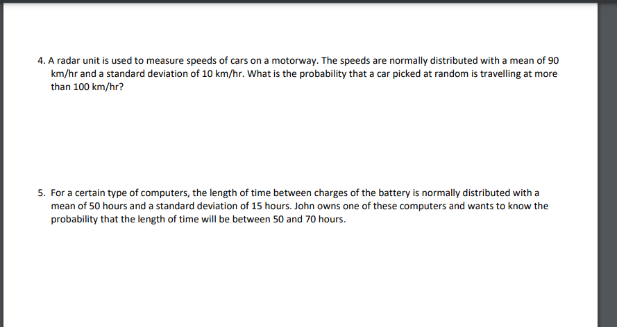 Unit 10 Assessment 1. The number of centimeters y