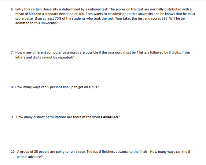 Unit 10 Assessment 1. The number of centimeters y