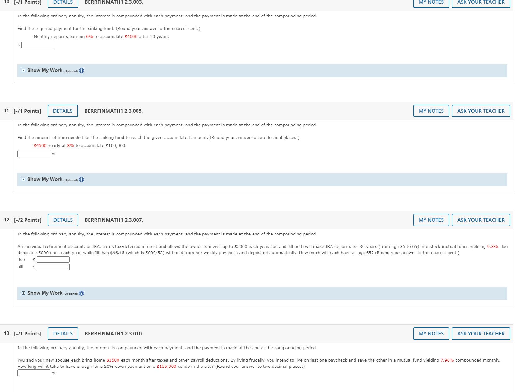 Need help understanding how to solve these