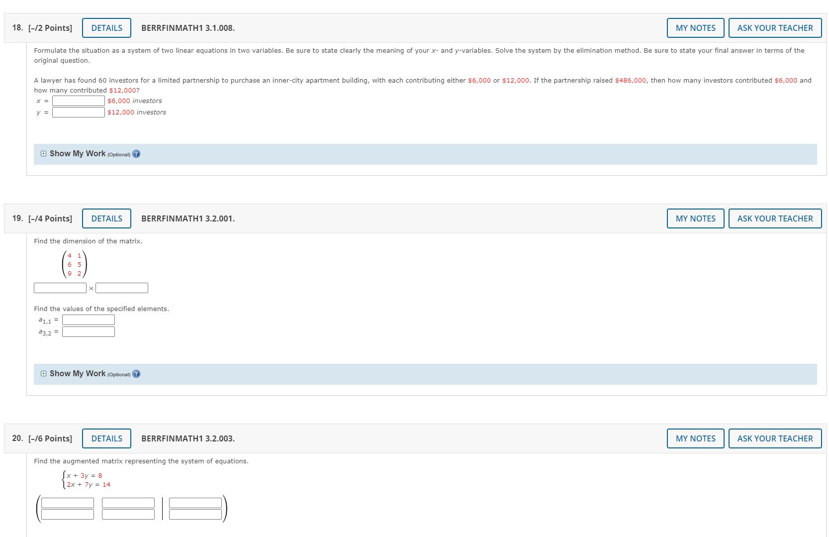 Need help understanding how to solve these