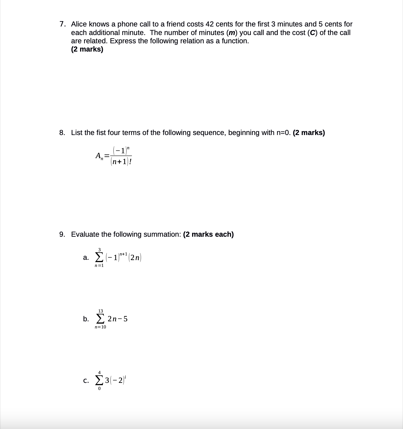 MATH18584 Fundamentals of Computer Mathematics
