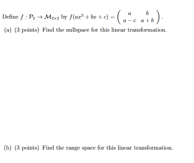 b Define f : P2  style=