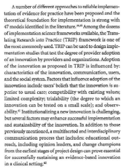A number of different approaches to reliable