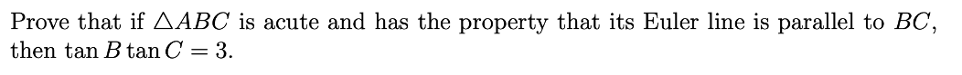 Struggling with Euler lines slightly. Would love