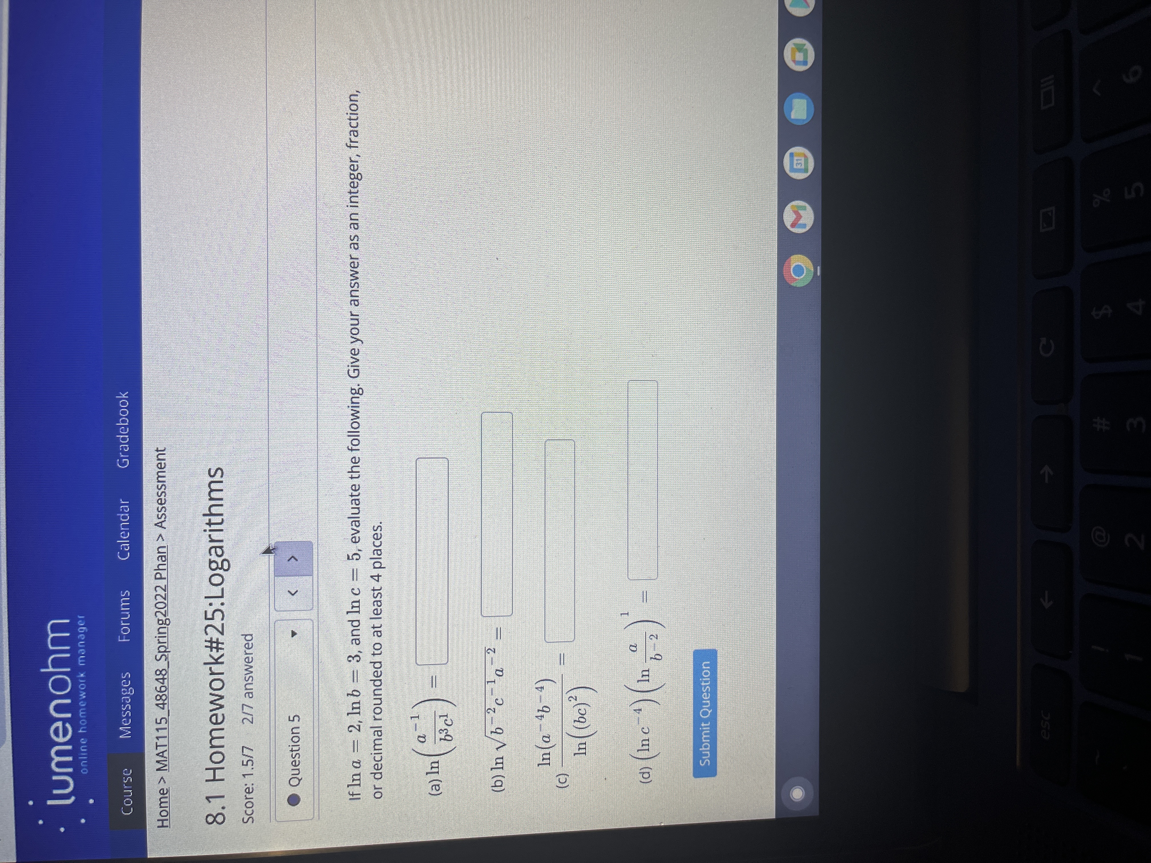 lumenohm online homework manager Course Messages