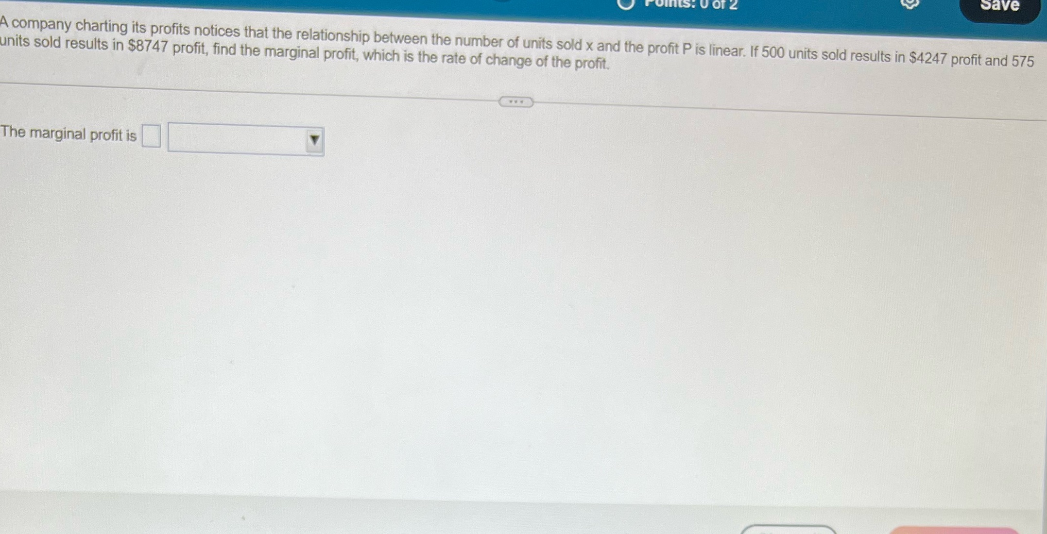 Save U Of 2 company charting its profits notices