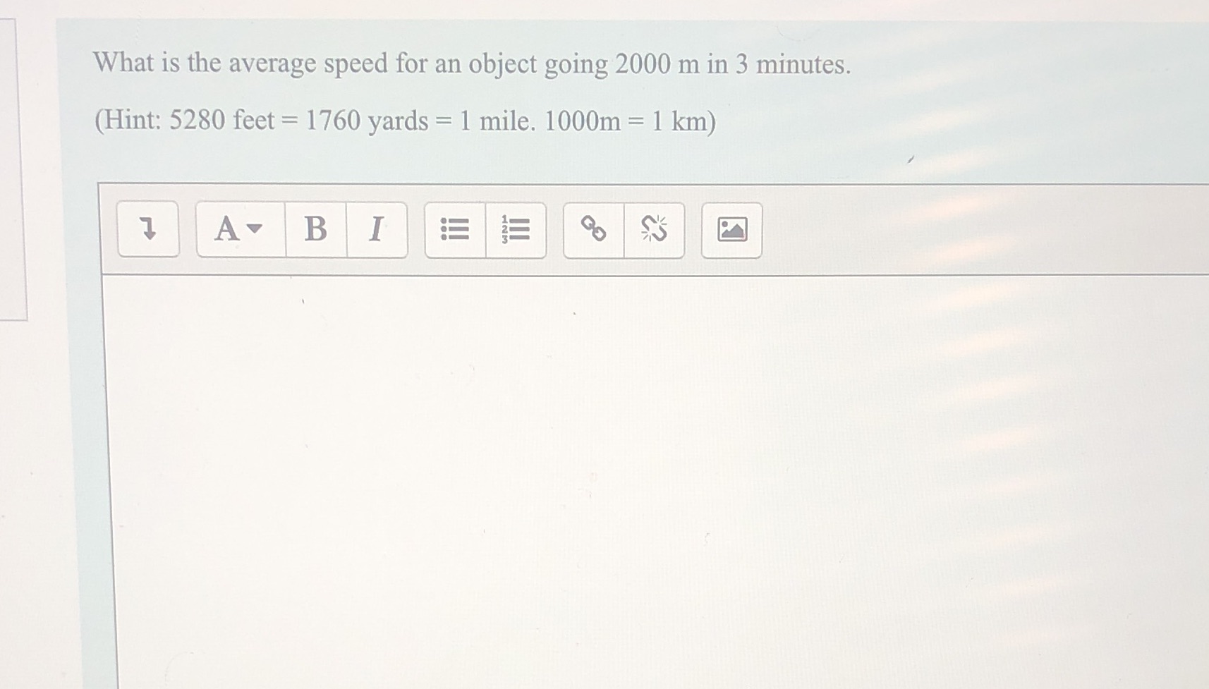 I need help with this question What is the