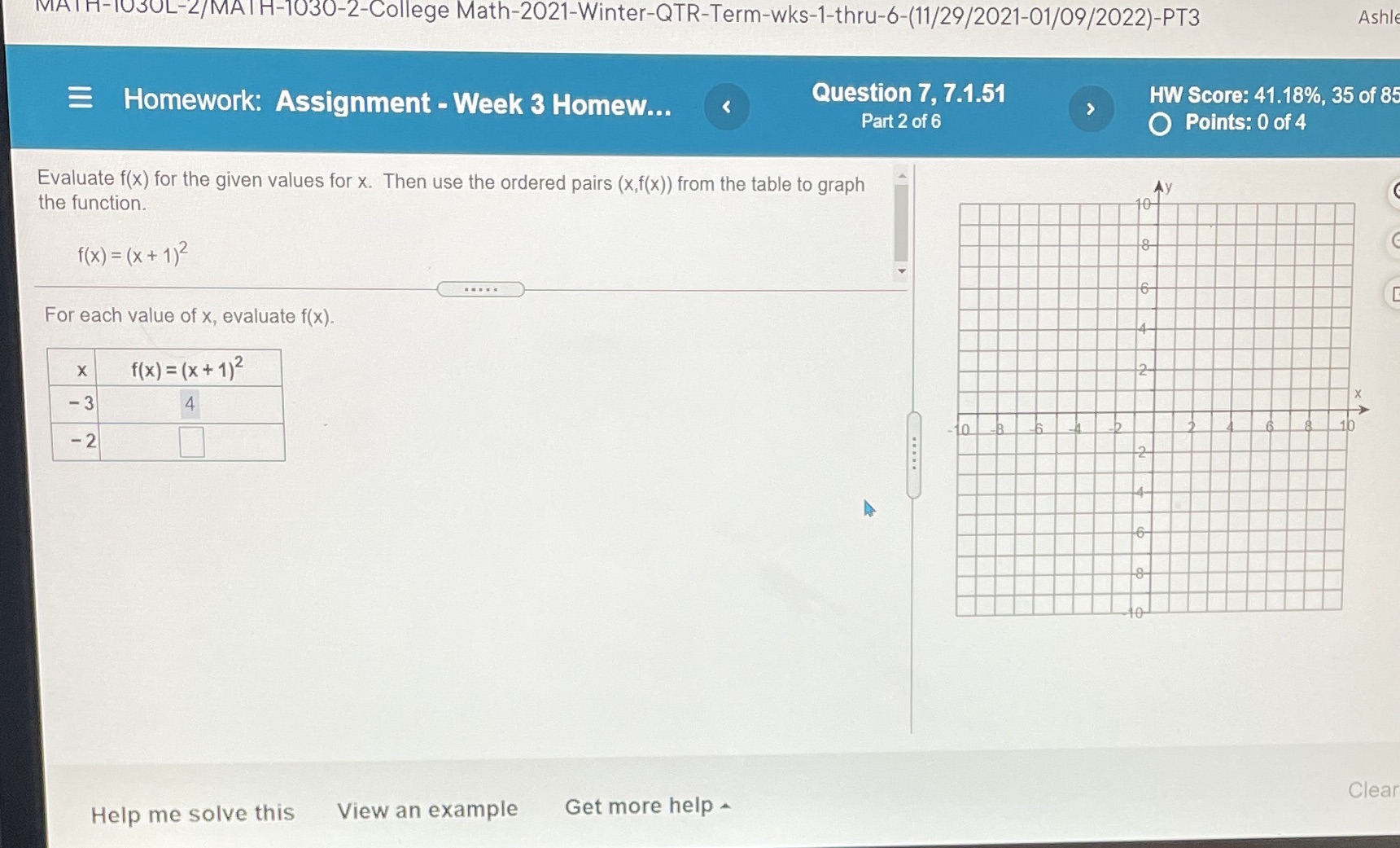 MATH-1030L-2/MATH-1030-2-College