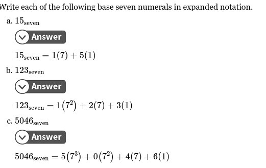 how do i explain these answers to the problem?