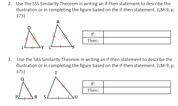 Activity 1. QUIZZIZI 1. Use the AA Similarity